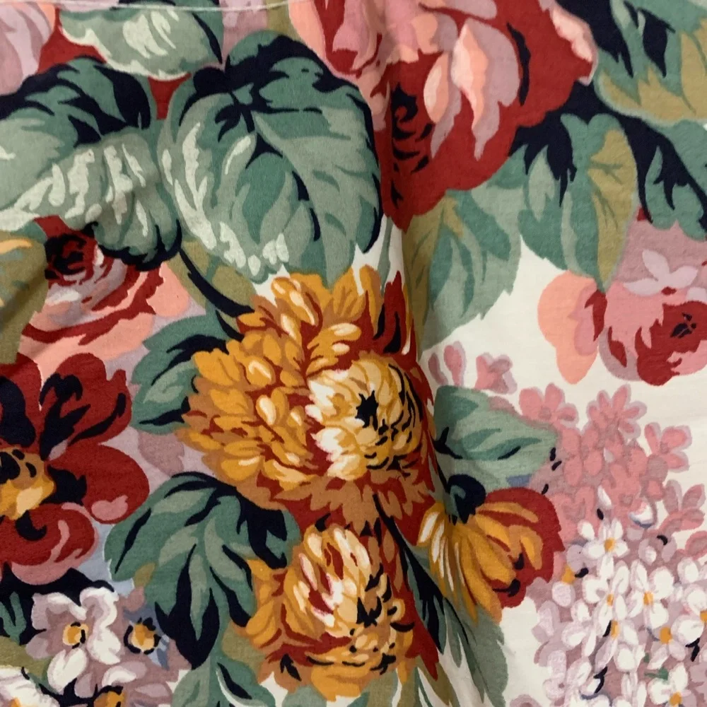 Vintage Ralph Lauren Allison Floral Curtains - Pink, Blue, Green